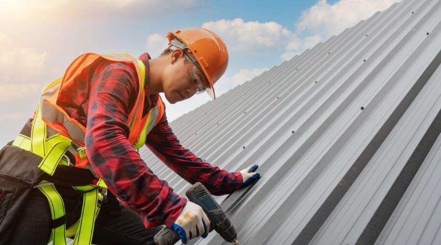Professional metal roof installation in Uledi, PA